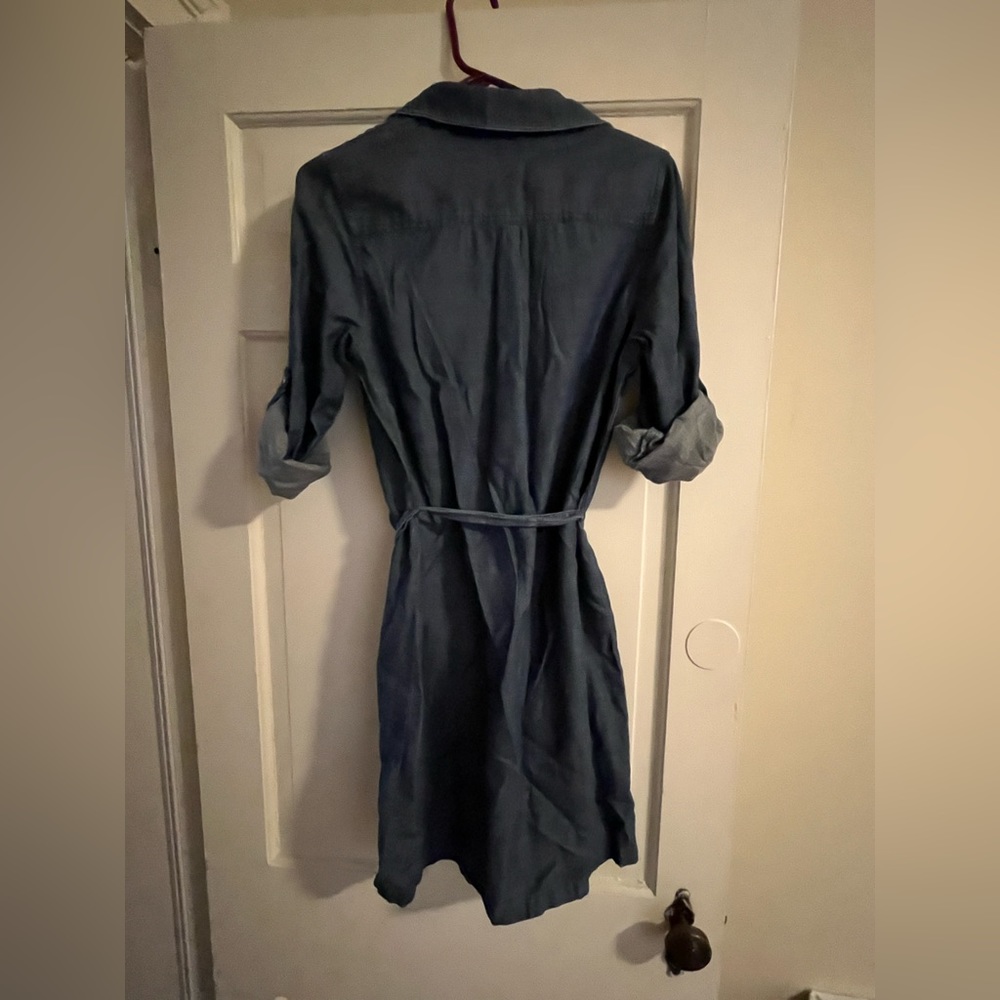 Denim Shirt Dress